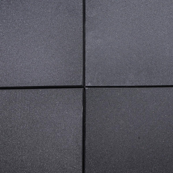 Suojamatto / Kumimatto 50x50x2cm, 18kg, Max. 1000kg Musta 4kpl