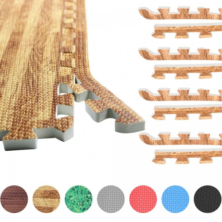 Palamaton / Suojamaton Reunapalat 8kpl 62,5x1,2cm EVA-Vaahtomuovi Puukuosi