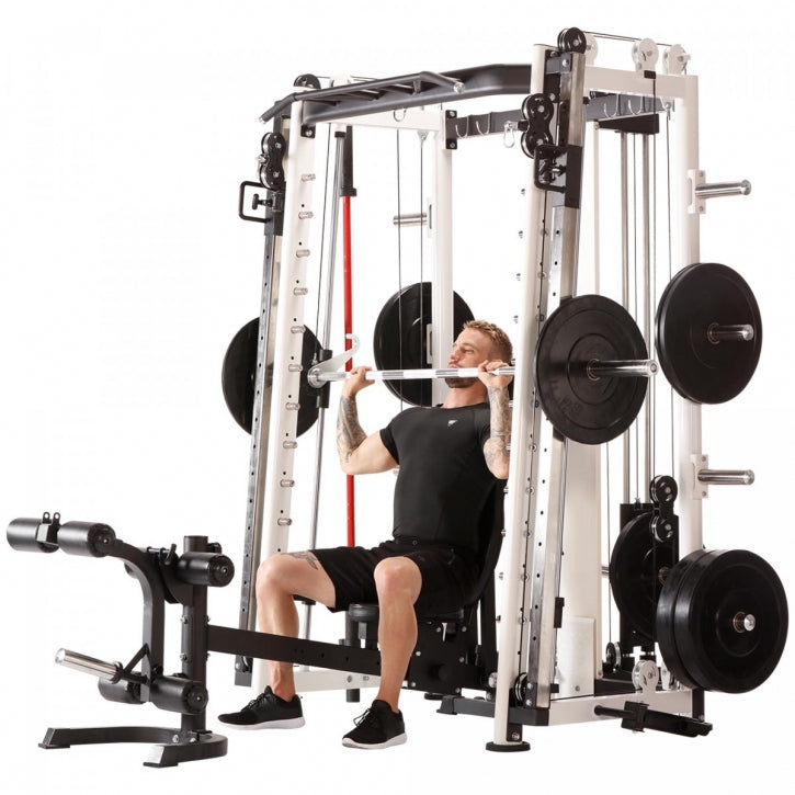 MAXXUS Smith-Laite Power Pro / Monipuolinen Kuntokeskus Säädettävällä Painopenkillä