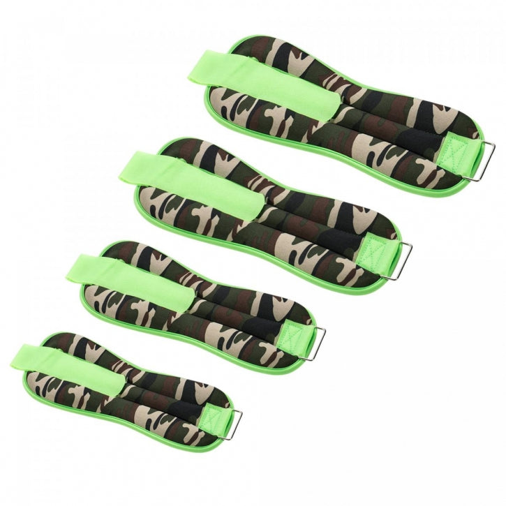 Camo Nilkka- /Rannepainot 10kg Paketti, 4 Eri Painoa Polyesteri/Metalli