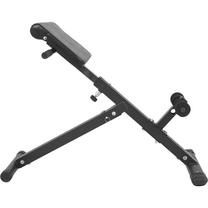 Selkäpenkki / Selkälihaslaite Taitettava Säädettävä 98x49x71-79cm Black Edition