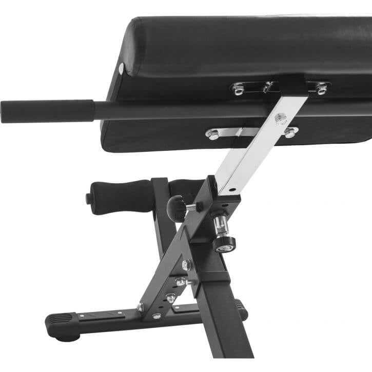 Selkäpenkki / Selkälihaslaite Taitettava Säädettävä 98x49x71-79cm Black Edition