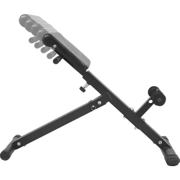 Selkäpenkki / Selkälihaslaite Taitettava Säädettävä 98x49x71-79cm Black Edition