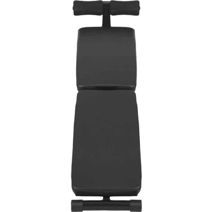 Vatsalihaspenkki / Treenipenkki Taitettava Ja Säädettävä 116x30x53-73cm Musta