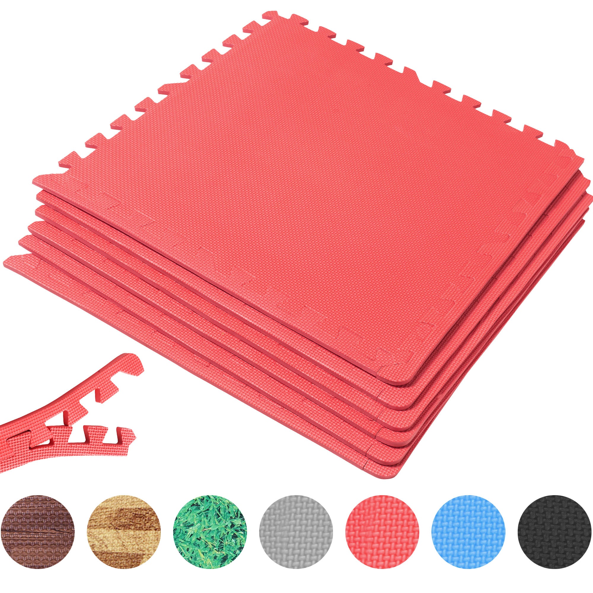 Suojamatto (6+12 palaa) punainen