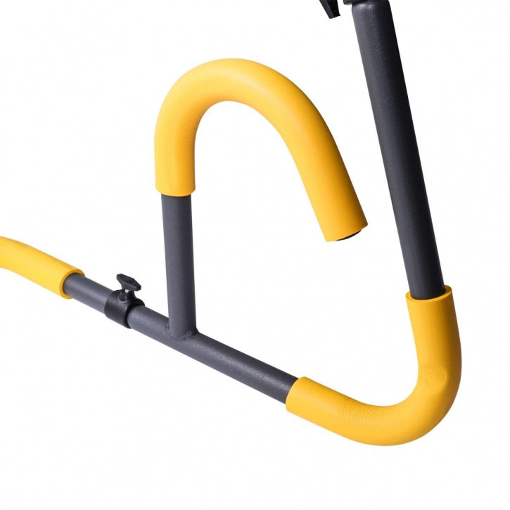 E-Sarja Pehmustettu Ab Roller Niska- Ja Käsituella 58x67x56cm Keltainen/Musta