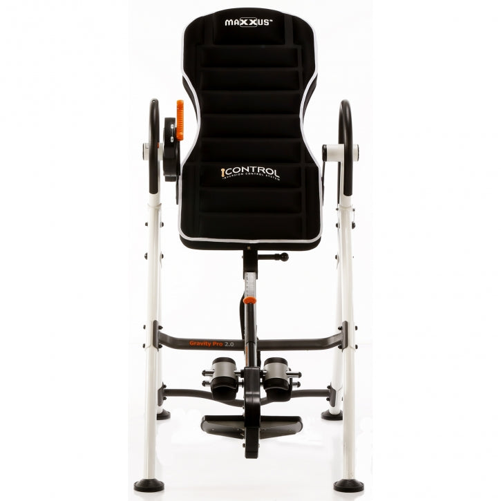 MAXXUS Selkäkippi GRAVITY PRO 2 / Inversiopenkki Säädettävä Valkoinen/Musta