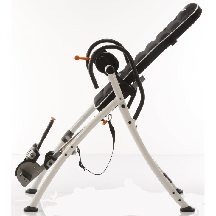 MAXXUS Selkäkippi GRAVITY PRO 2 / Inversiopenkki Säädettävä Valkoinen/Musta