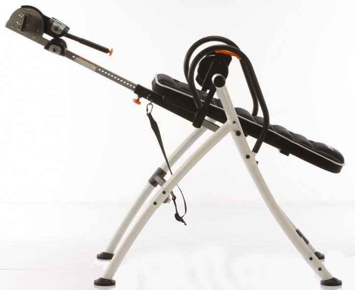 MAXXUS Selkäkippi GRAVITY PRO 2 / Inversiopenkki Säädettävä Valkoinen/Musta