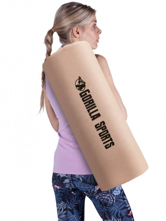 Joogamaton Kantokassi Kahvalla, Puuvilla, Rosa