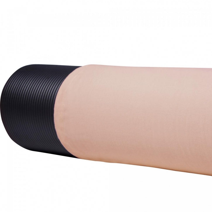 Joogamaton Kantokassi Kahvalla, Puuvilla, Rosa