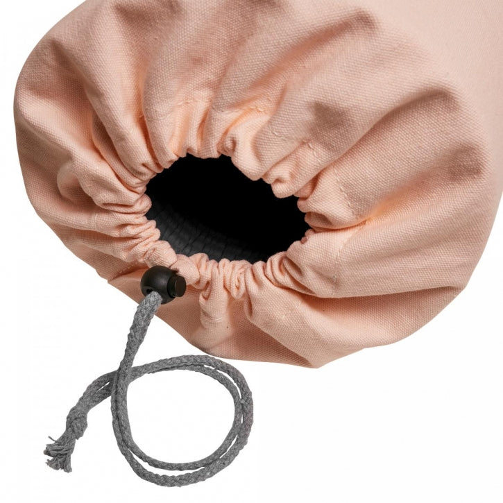 Joogamaton Kantokassi Kahvalla, Puuvilla, Rosa