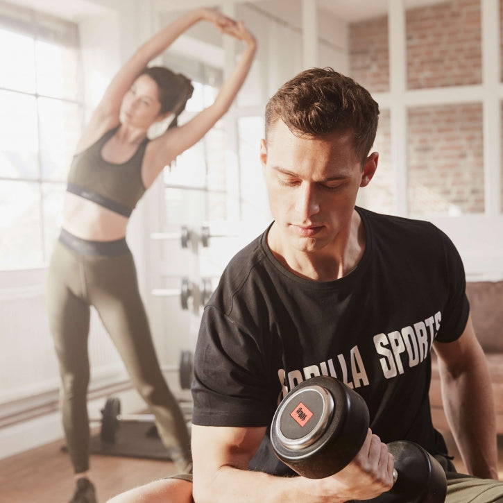 Säädettävä Tasapenkki / Treenipenkki 104,5x50x41-46cm Max. 200kg Valkoinen