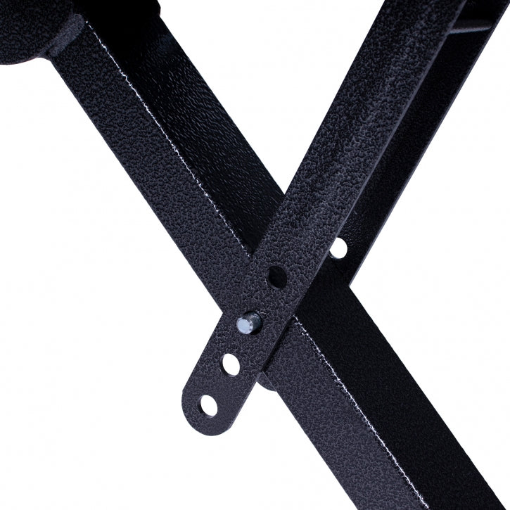 Säädettävä Vinopenkki Jalkatuella 145x46x120cm Max. 200 kg Musta