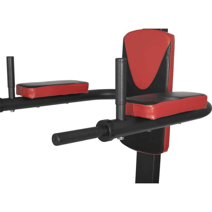 Power Tower / Voimatorni Dippi- ja Leuanvetokahvoilla sekä Käännettävällä Vatsalihaslaitteella