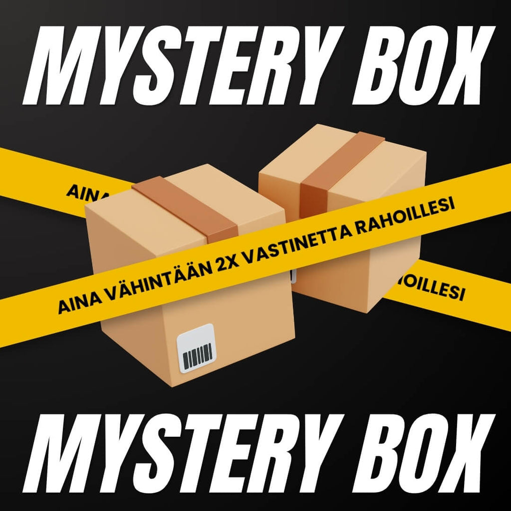 Value Mystery Box – treenituotteiden yllätyslaatikko vähintään tupla-arvolla