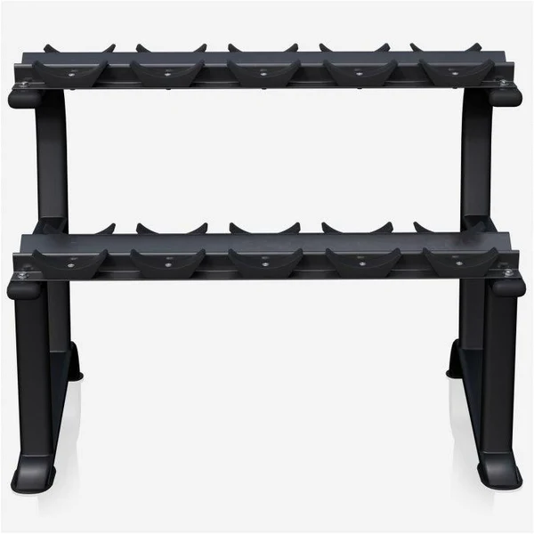 Pro-Sarjan Käsipainoteline 2-Tasoinen 121x65x100cm Max. 250kg Musta