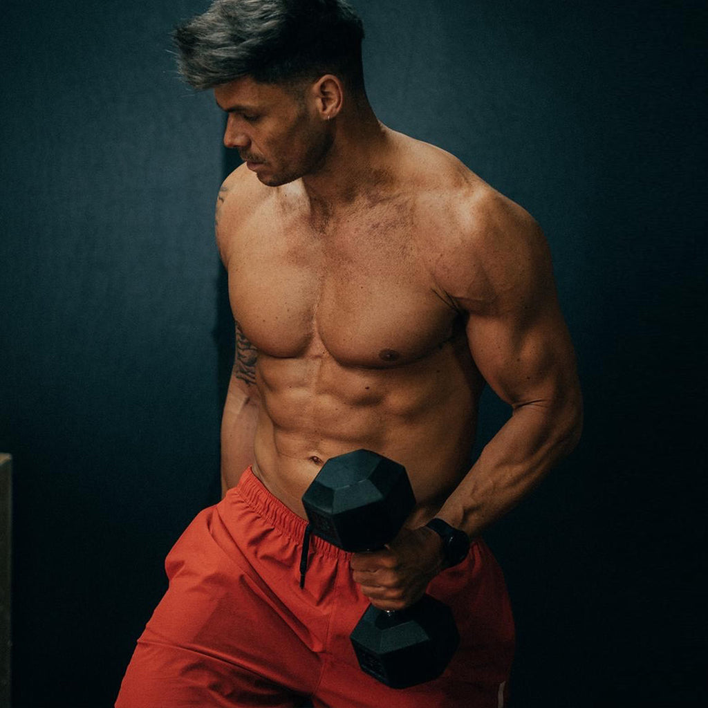 Hexagon-käsipaino kumipinnoitteella