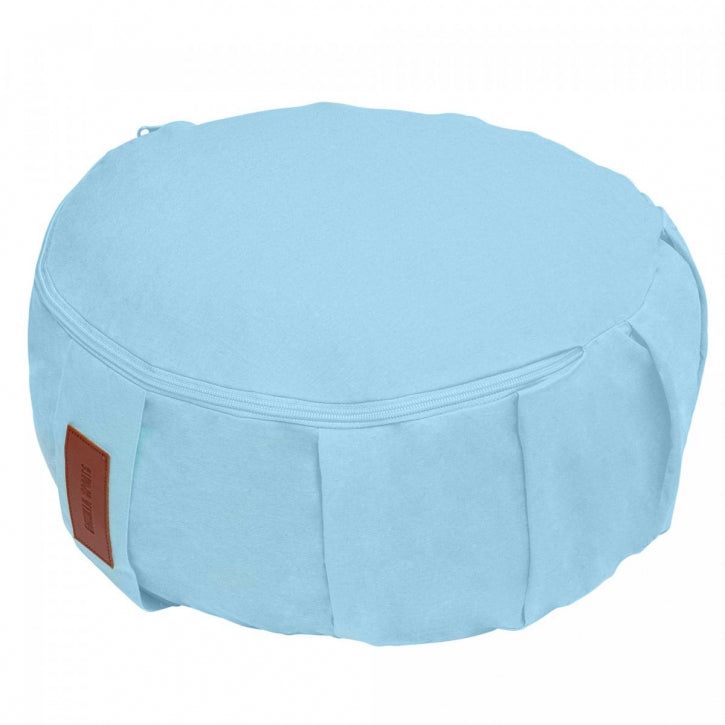 Joogatyyny, Puuvilla, Vaaleansininen, 34x18cm