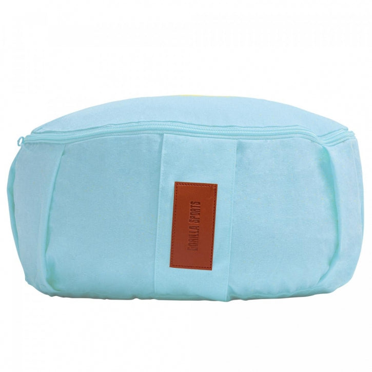 Joogatyyny, Puuvilla, Vaaleansininen, 34x18cm