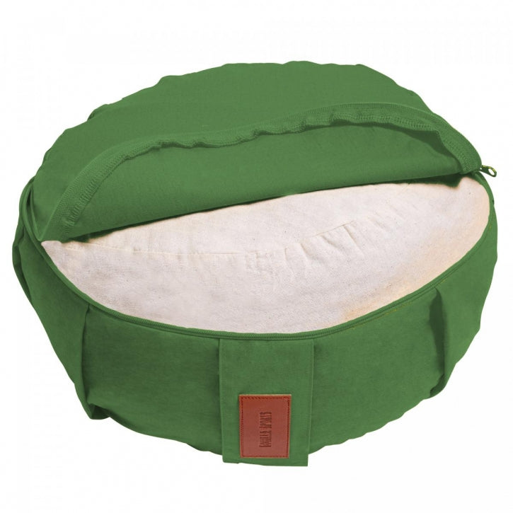 Joogatyyny, Puuvilla, Vihreä, 34x18cm