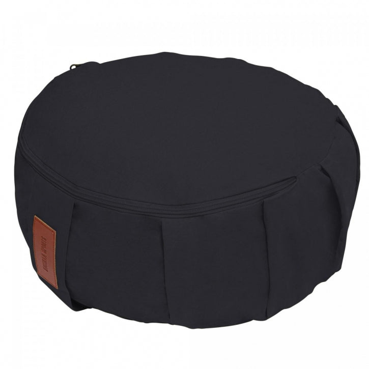 Joogatyyny, Puuvilla, Musta, 34x18cm