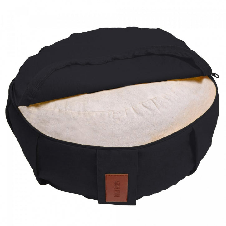 Joogatyyny, Puuvilla, Musta, 34x18cm