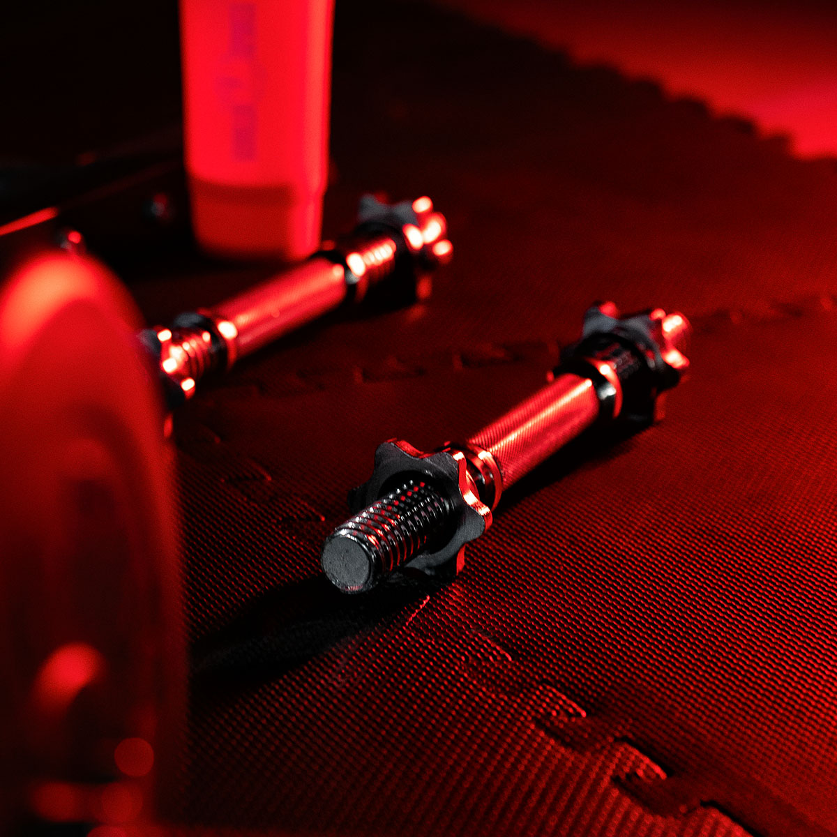 Vinyylinen levytankosarja 100 kg suoralla ja EZ-tangolla