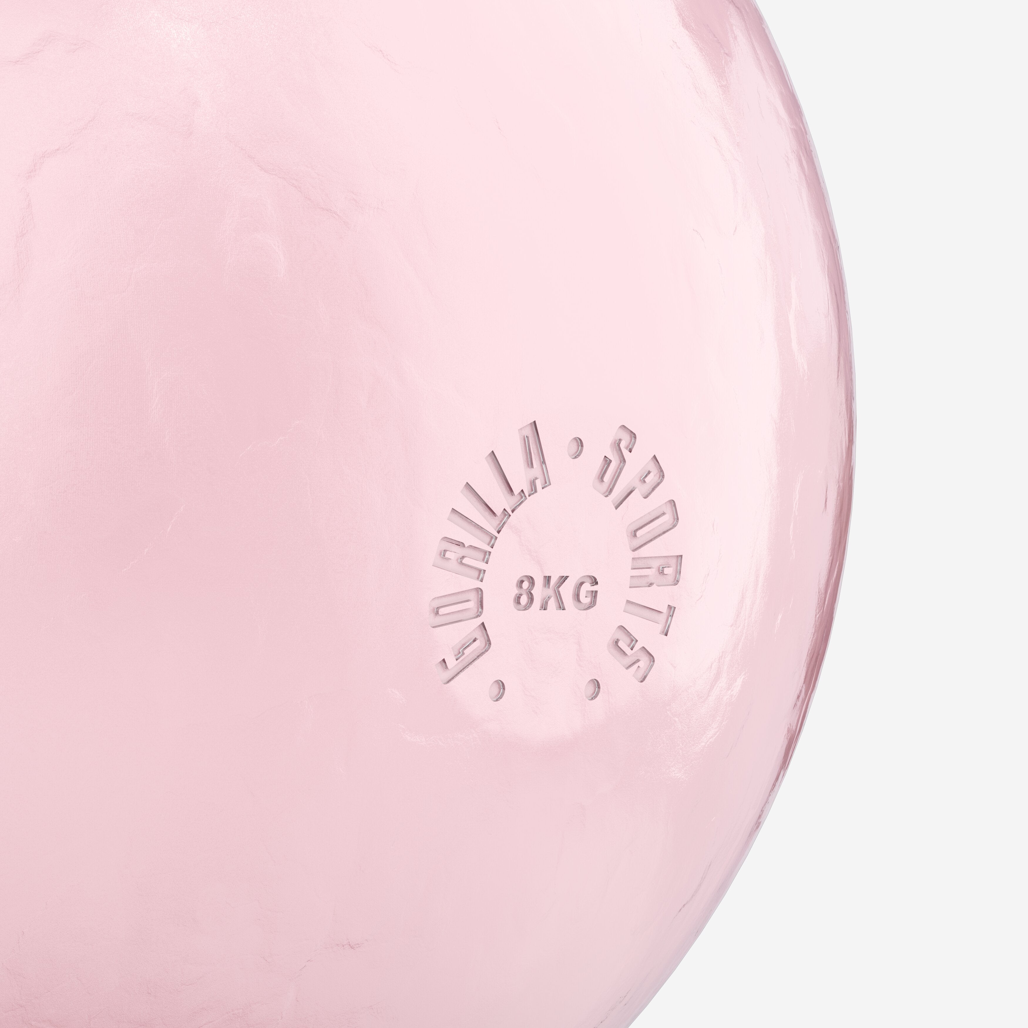 Kisakahvakuula 8 kg, Valettu Teräs, Pinkki