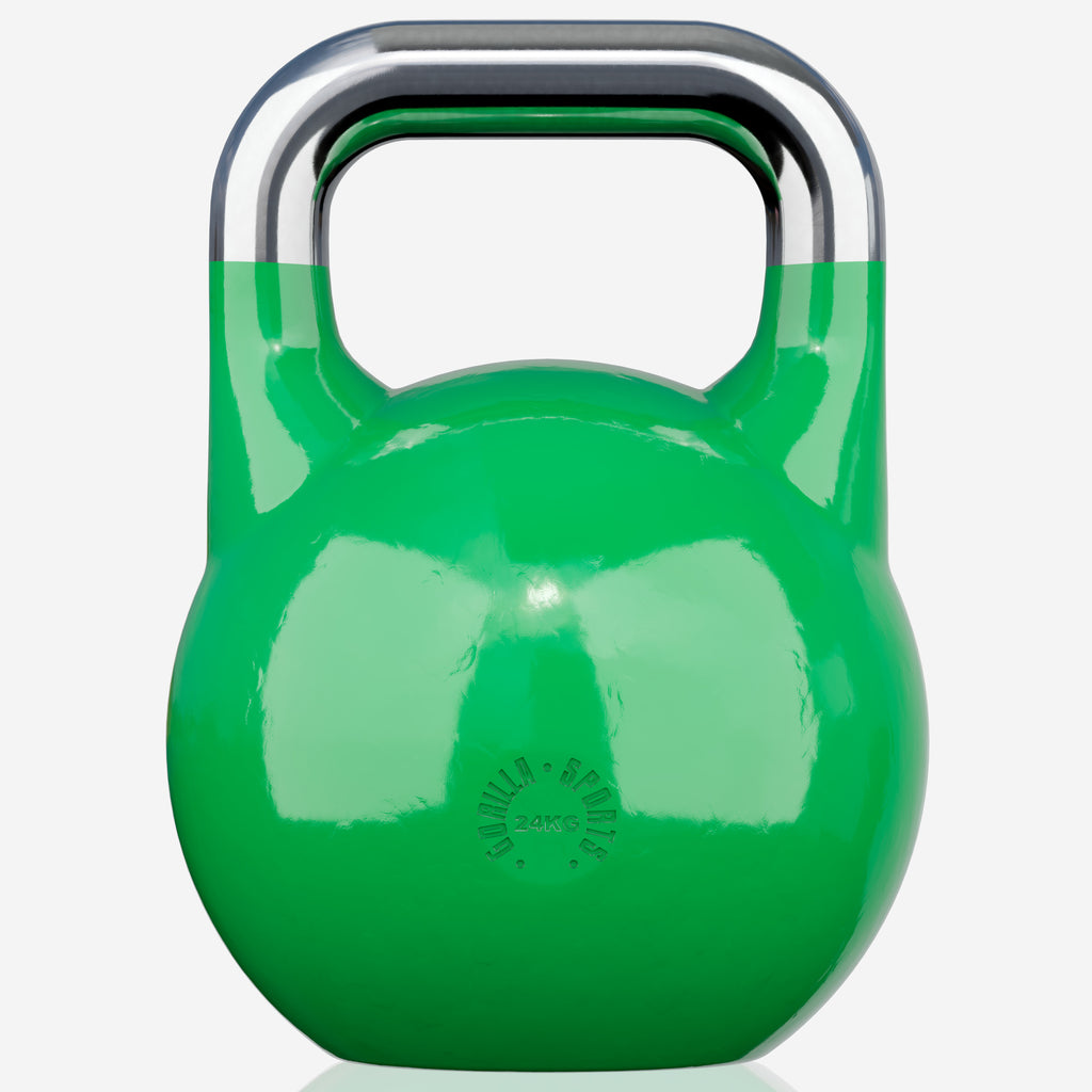 Kisakahvakuula 24 kg, Valettu Teräs, Vihreä