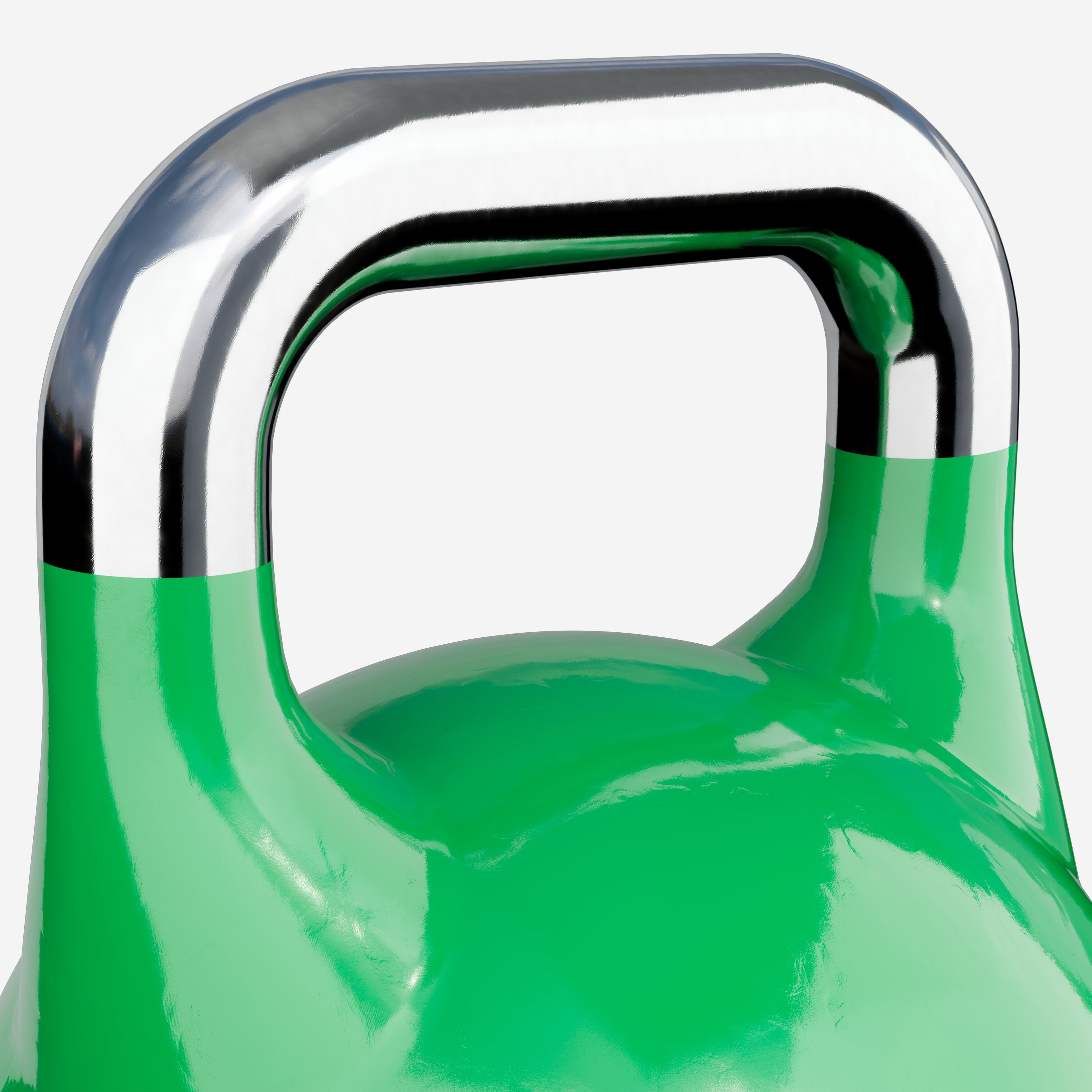 Kisakahvakuula 24 kg, Valettu Teräs, Vihreä