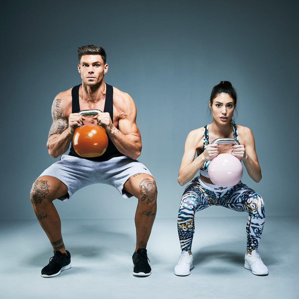 Kisakahvakuula 28 kg, Valettu Teräs, Oranssi