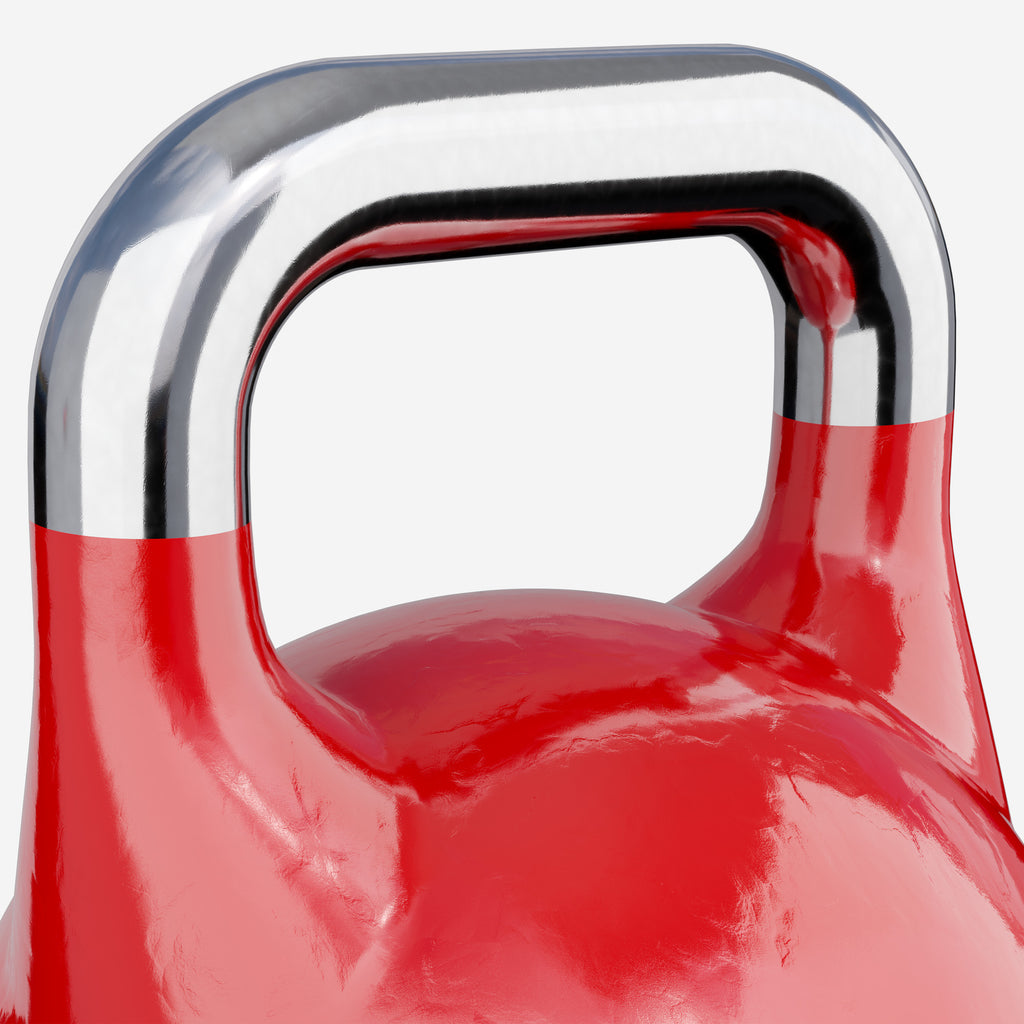 Kisakahvakuula 32 kg, Valettu Teräs, Punainen