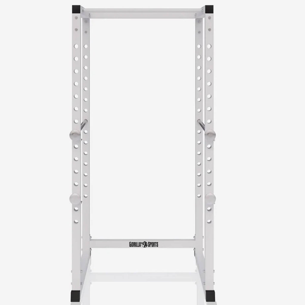 Power Rack -kyykkyhäkki turvaraudoilla ja leuanvetotangolla