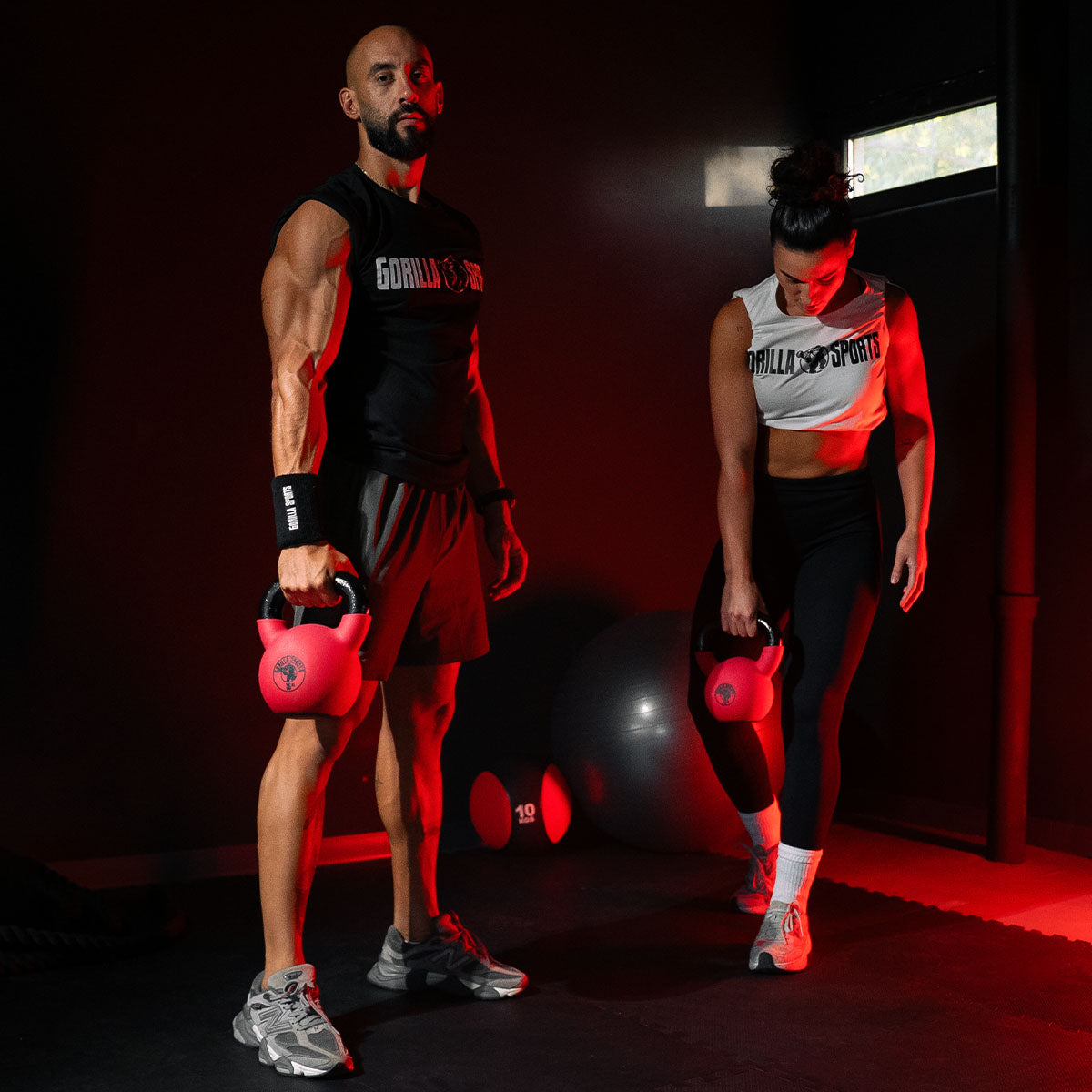 Pro kahvakuulat 2 kg - 32 kg, Rauta / Neopreeni