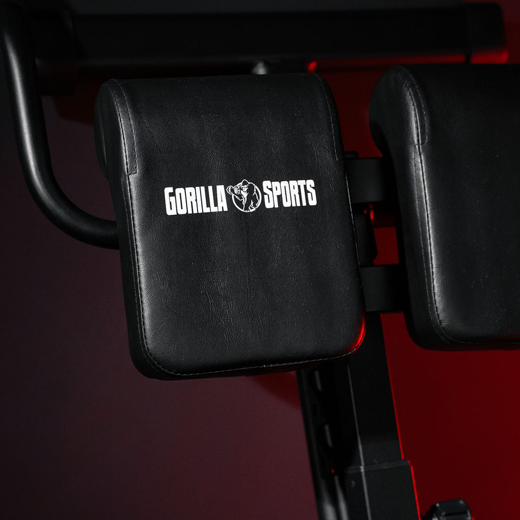 Taitettava selkäpenkki 150 kg, musta