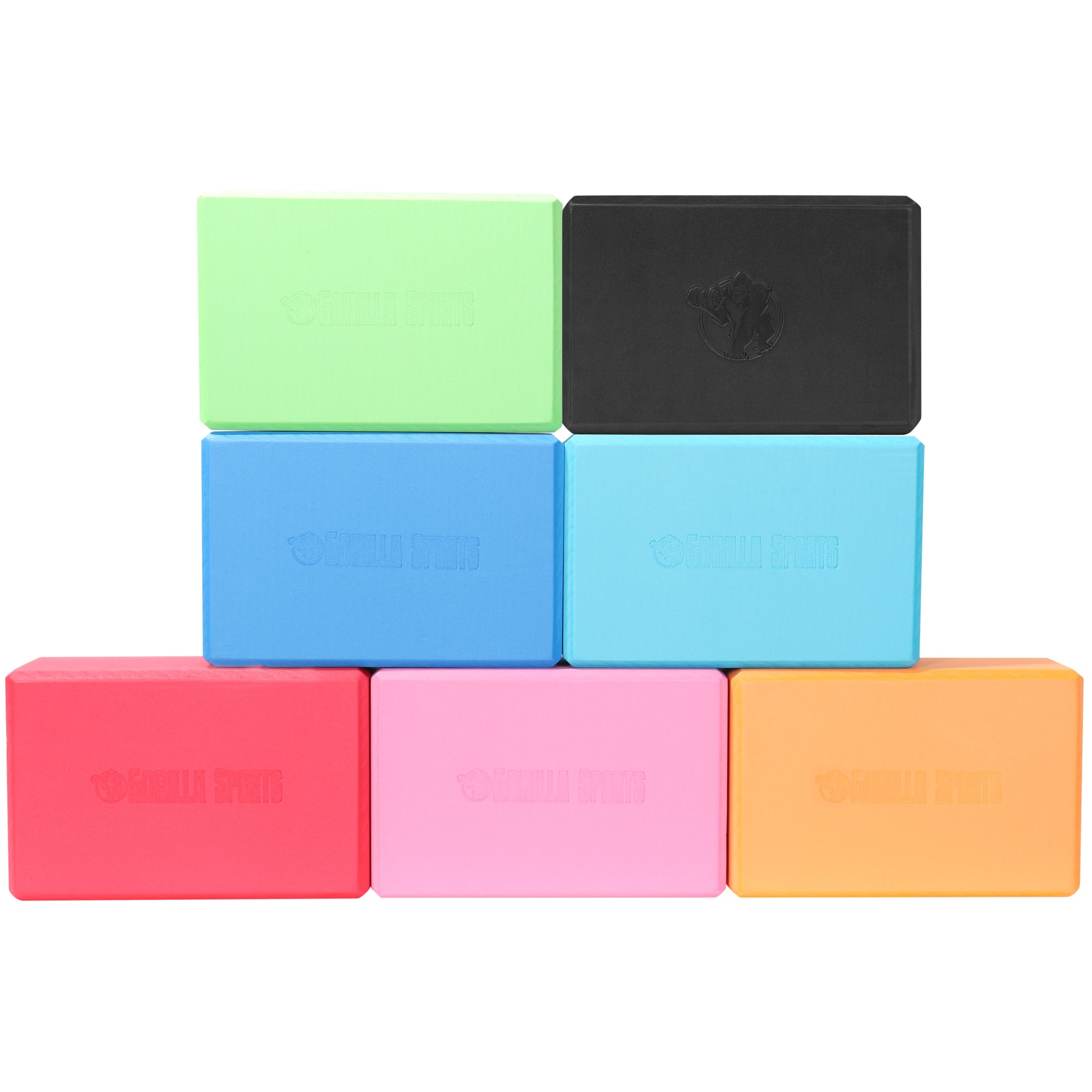 Yoga Block, Joogapalikka, 23,5x15x8cm, Pinkki