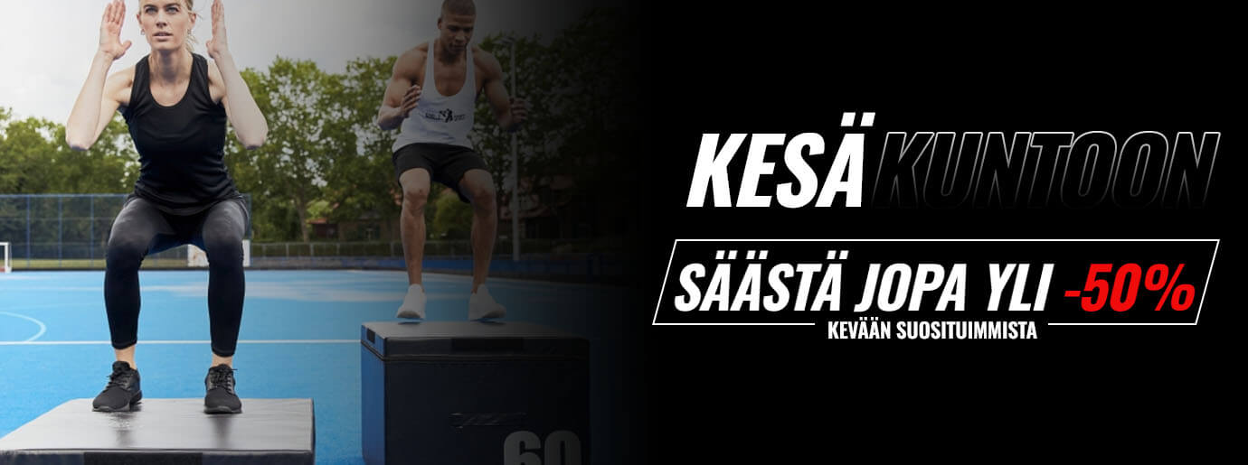Säästä jopa yli 50% - kesäkuntoon Gorilla Sportsin kanssa